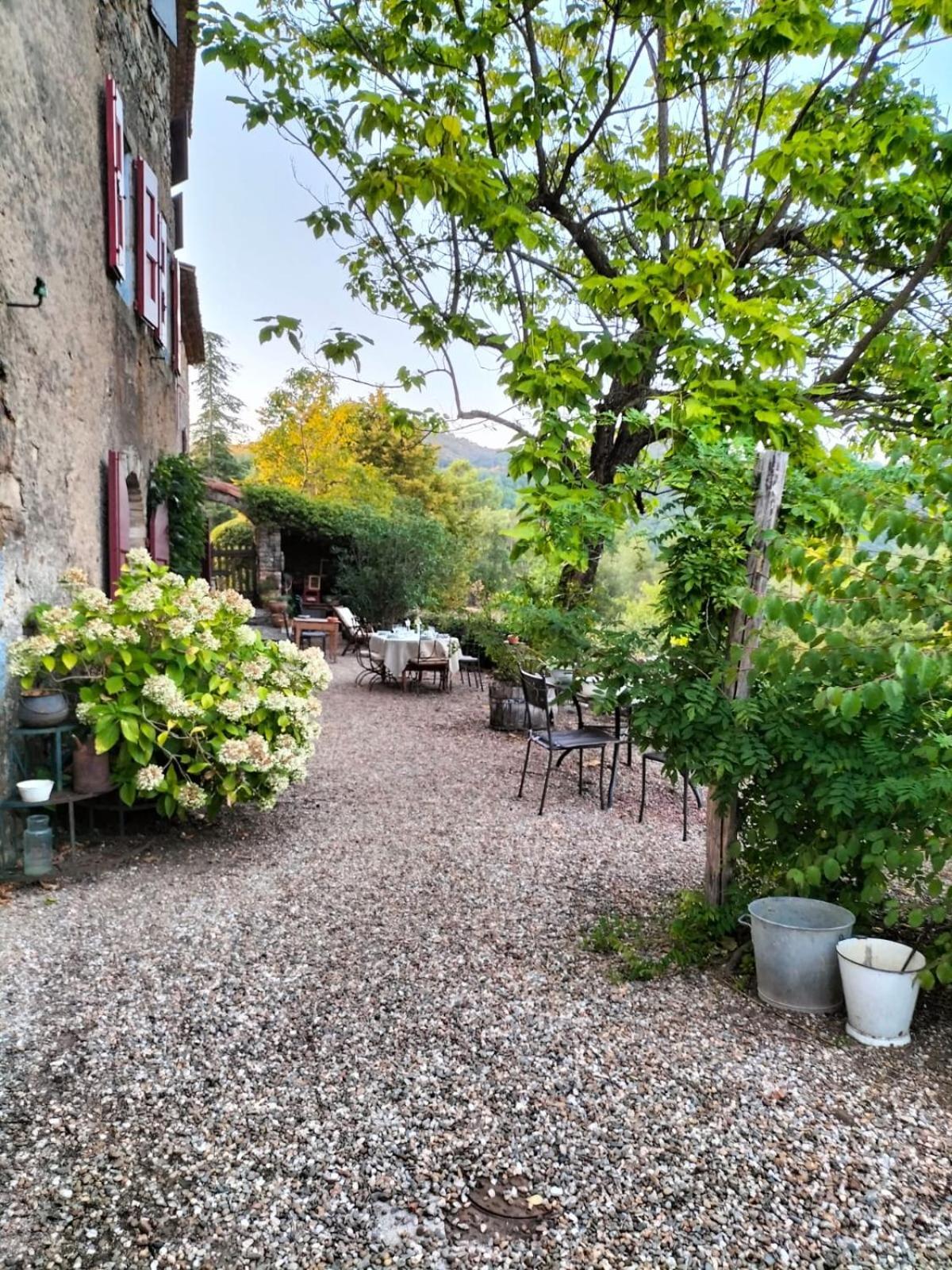 Chambre D'Hote Dans Mas Proche Anduze Cevennes Avec Piscine Mialet  Eksteriør bilde